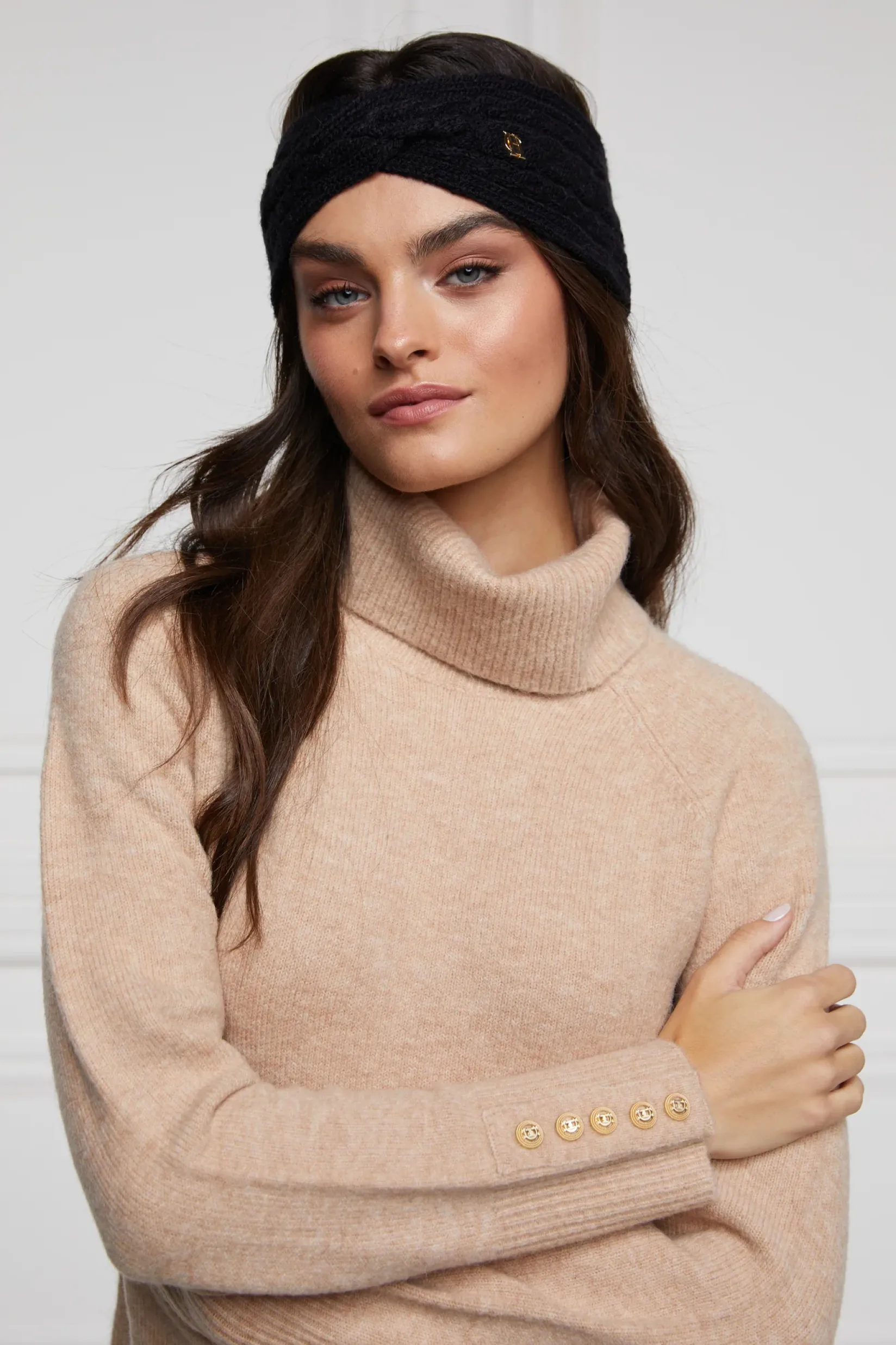 Holland Cooper Headwear|Hats & Headbands-Cortina Headband Black