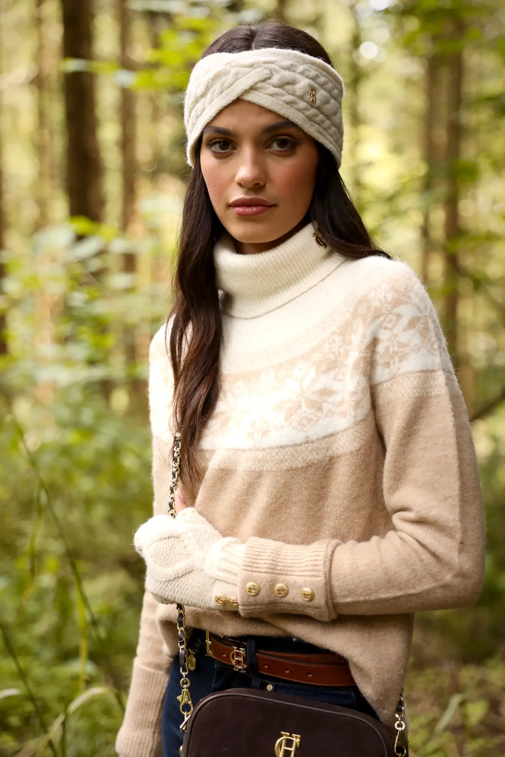 Holland Cooper Accessories|Shop Women-Cortina Headband Cream