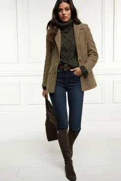 Holland Cooper Knitwear-Cortina Roll Neck Knit