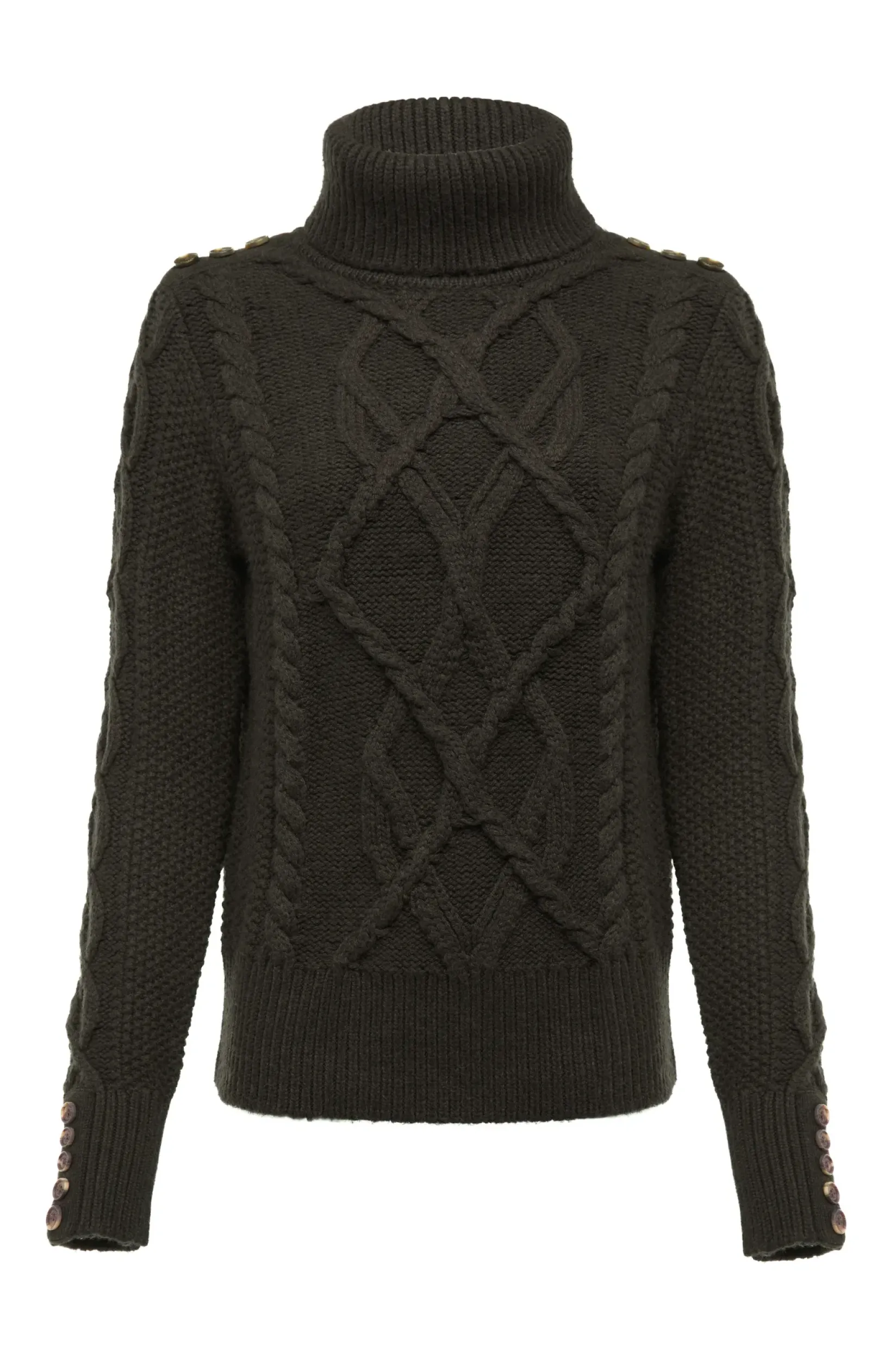 Holland Cooper Knitwear-Cortina Roll Neck Knit