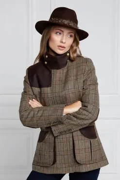 Holland Cooper Jackets|In Stock Tailoring-Country Classic Jacket Bourbon Tweed