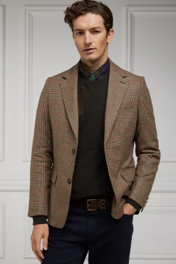 Holland Cooper Gifts For Him|Knitwear-Country Crew Neck Knit Moss