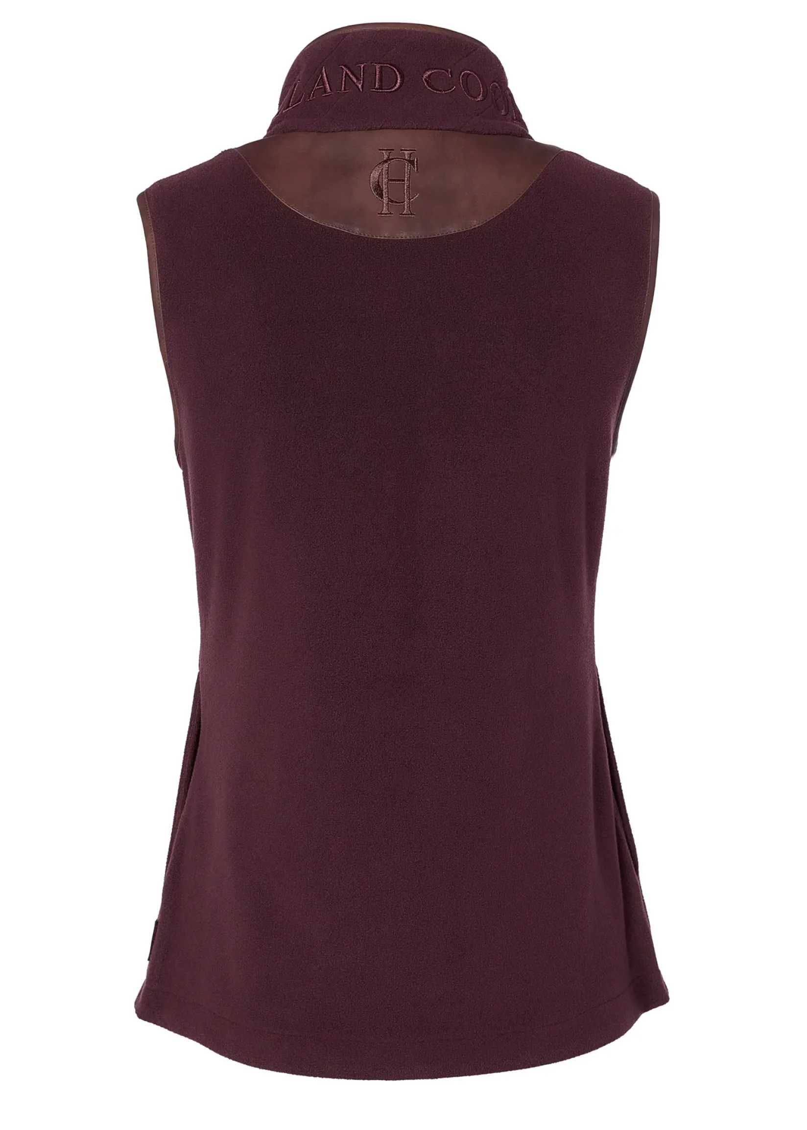 Holland Cooper Gifts For Her|Gilets-Country Fleece Gilet Mulberry