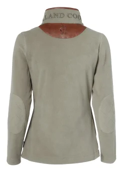 Holland Cooper Gifts For Her|Bestsellers-Country Fleece Half Zip Sage