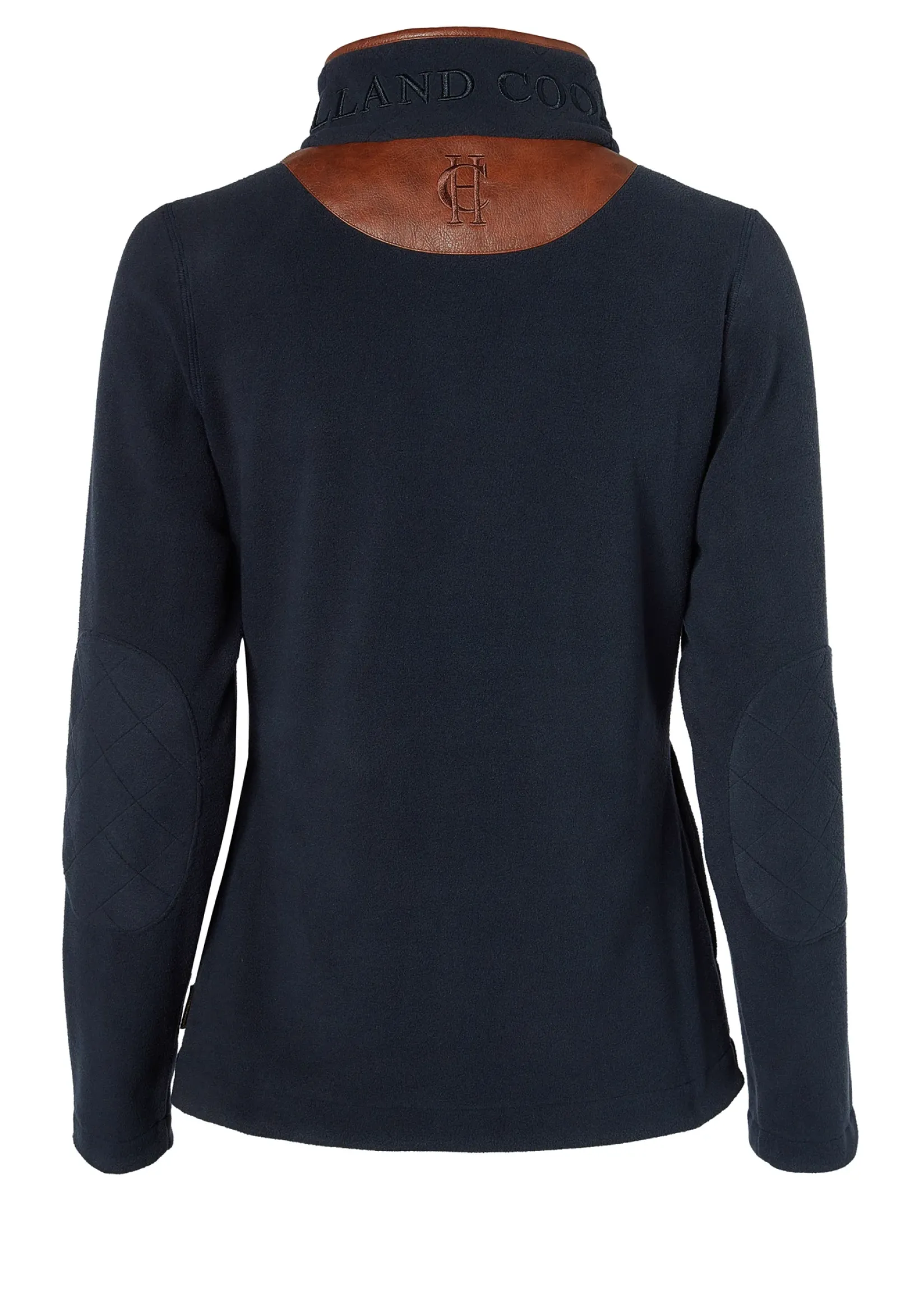 Holland Cooper Bestsellers|Fleeces-Country Fleece Half Zip Ink Navy
