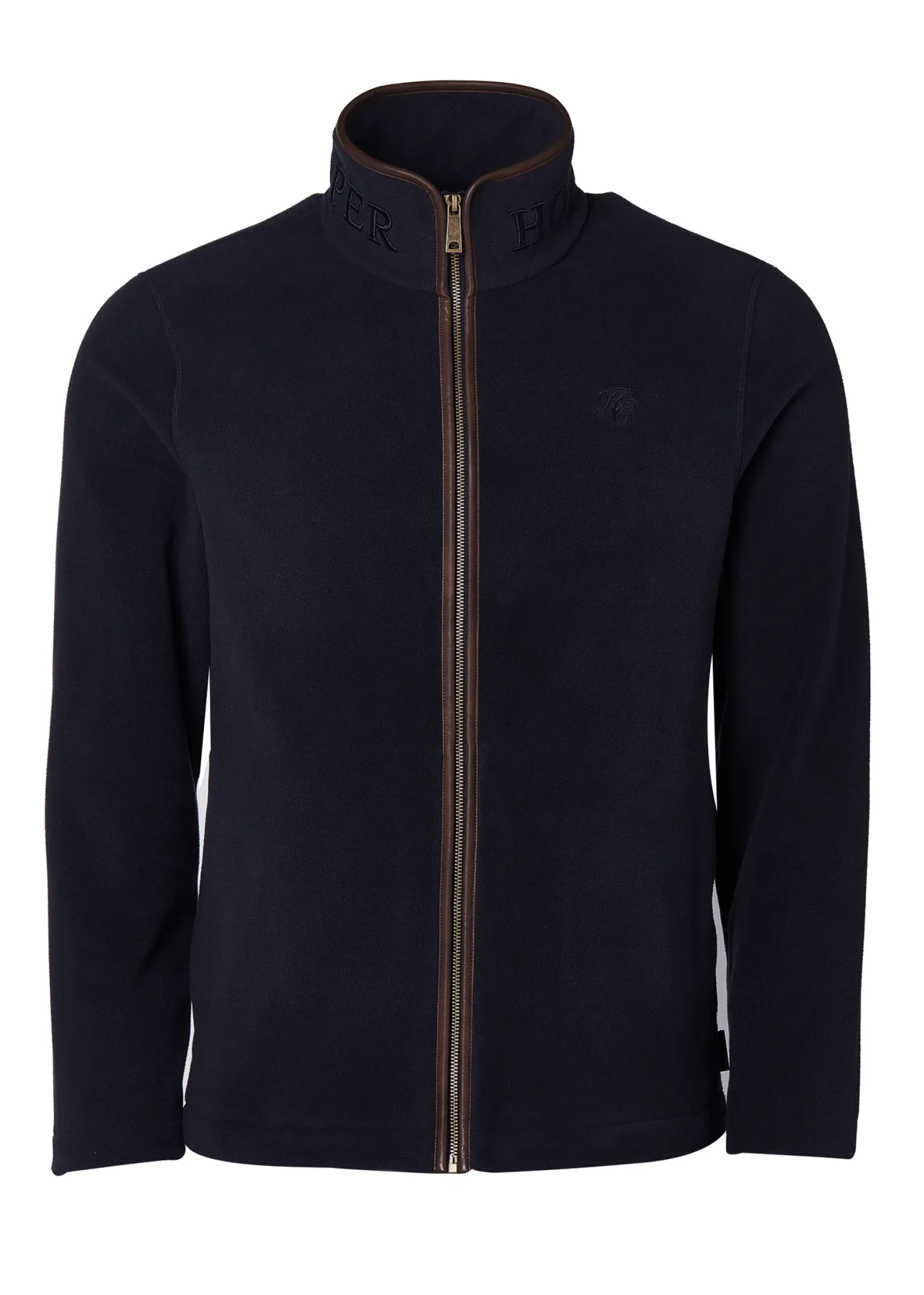 Holland Cooper Shop By Product|Wardrobe Staples-Country Fleece Jacket Ink Navy
