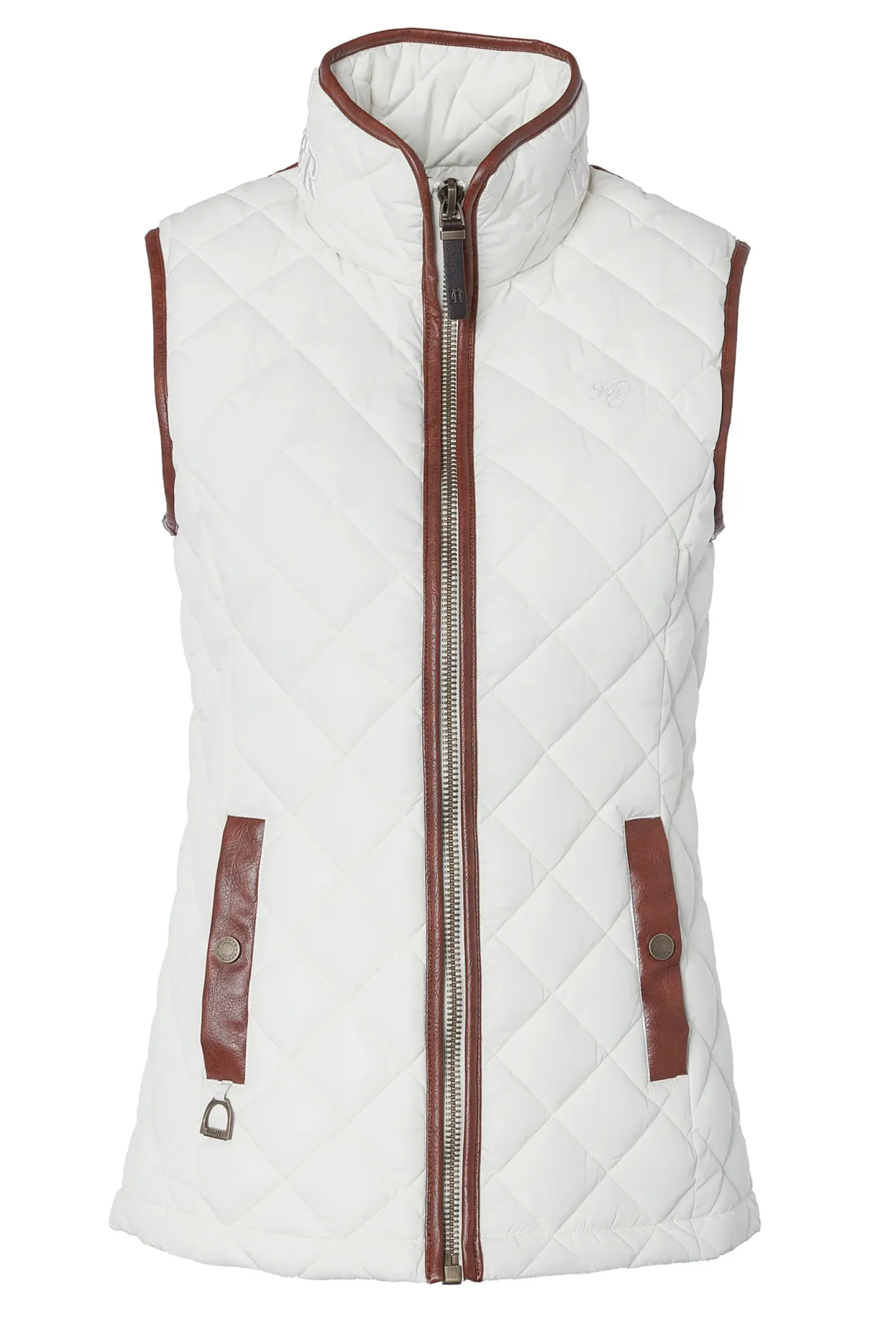 Holland Cooper Seasonal Inspiration|Gilets-Country Quilted Gilet Cream