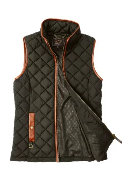 Holland Cooper Gilets|Country Collection-Country Quilted Gilet Heritage Khaki