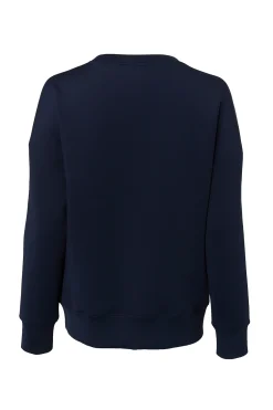 Holland Cooper Shop By Product|Equestrian Gifting-Crystal Crew Neck Sweat Ink Navy