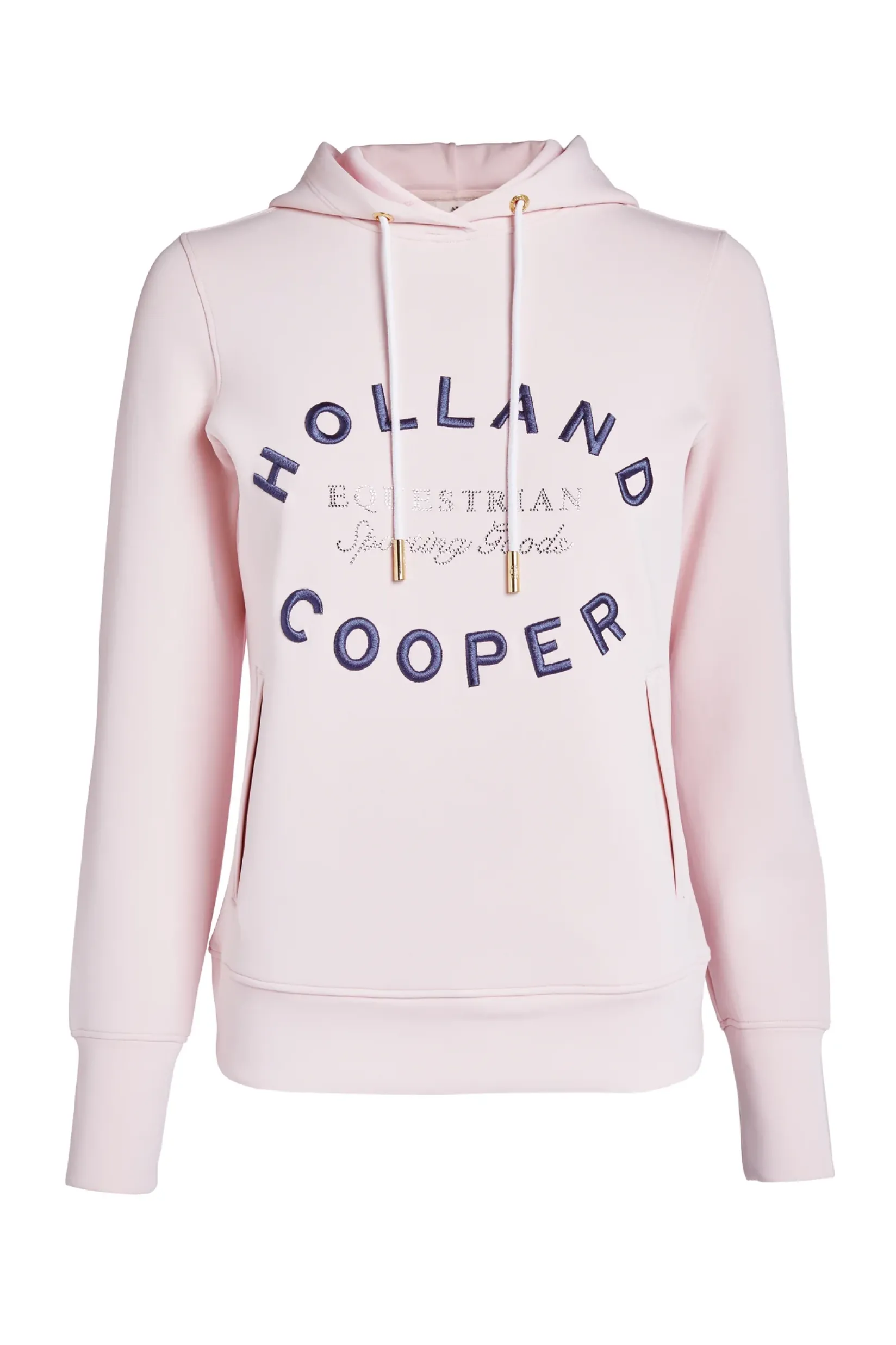 Holland Cooper Shop By Product|Equestrian Gifting-Crystal Hoodie Blush