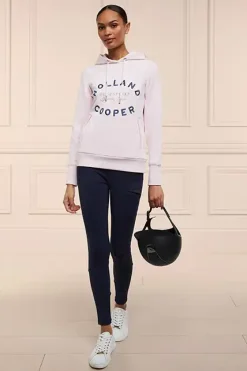 Holland Cooper Shop By Product|Equestrian Gifting-Crystal Hoodie Blush