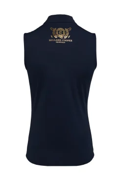 Holland Cooper Base Layers|Shop By Product-Crystal Sleeveless Base Layer Ink Navy