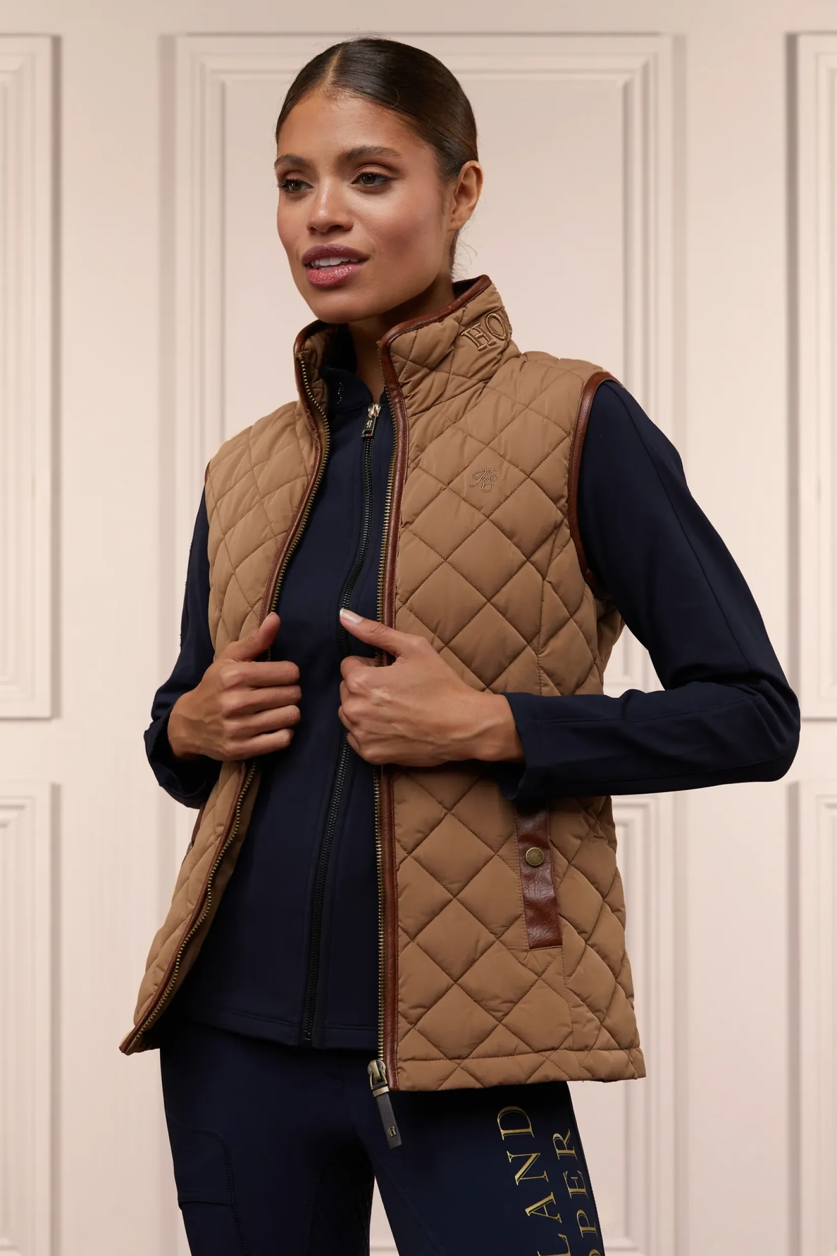Holland Cooper Jackets|Shop By Product-Crystal Zip Sweat