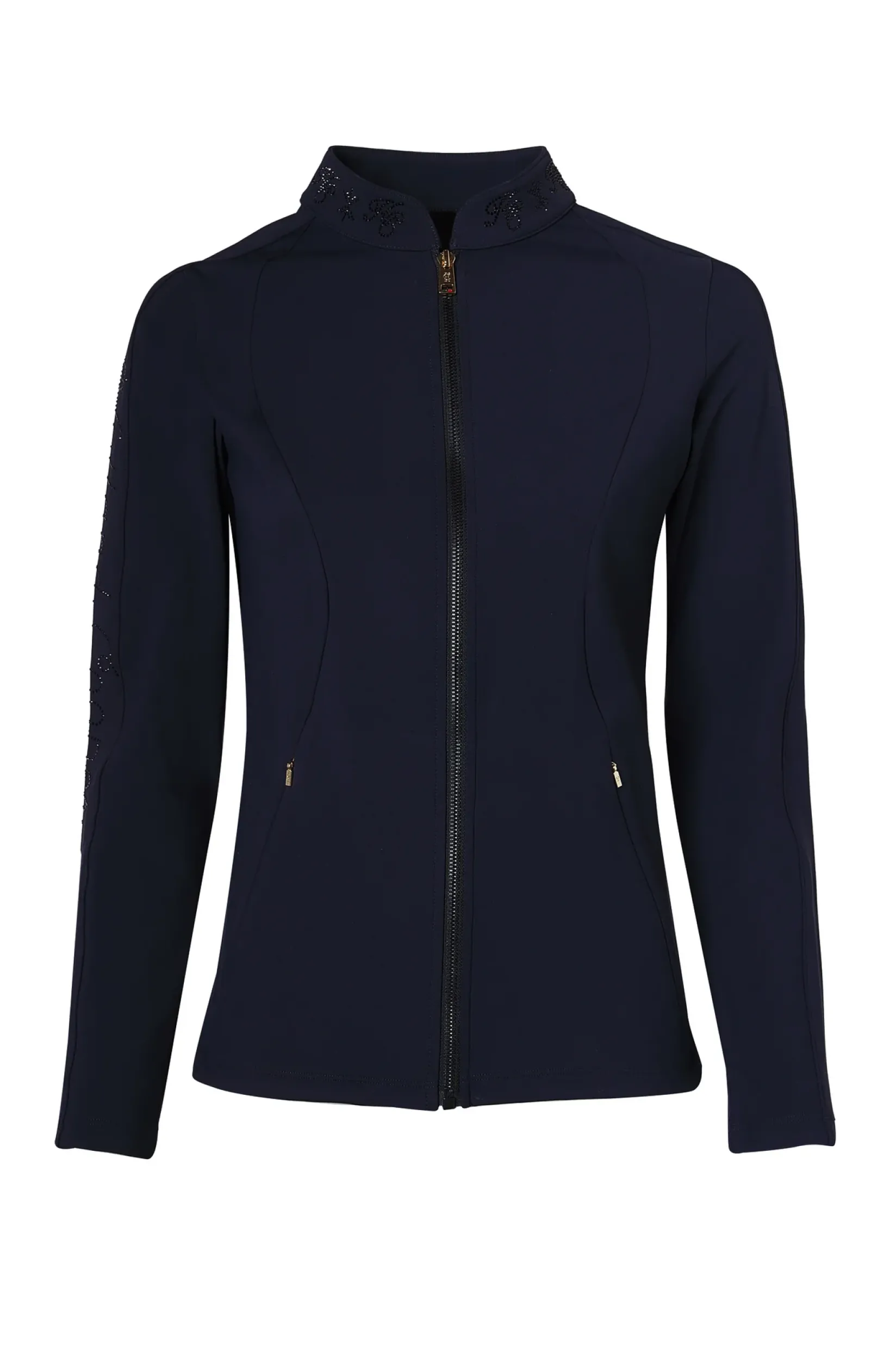 Holland Cooper Jackets|Shop By Product-Crystal Zip Sweat