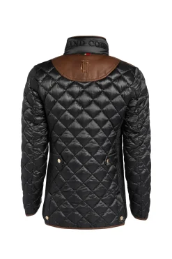 Holland Cooper Jackets-Diamond Quilt Classic Jacket Khaki