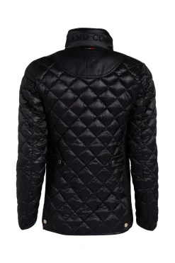 Holland Cooper Jackets-Diamond Quilt Classic Jacket Black