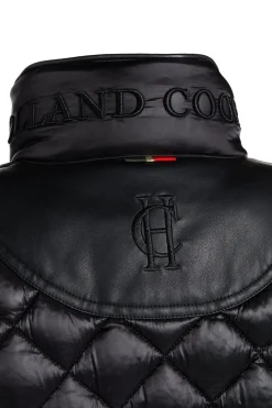 Holland Cooper Jackets-Diamond Quilt Classic Jacket Black