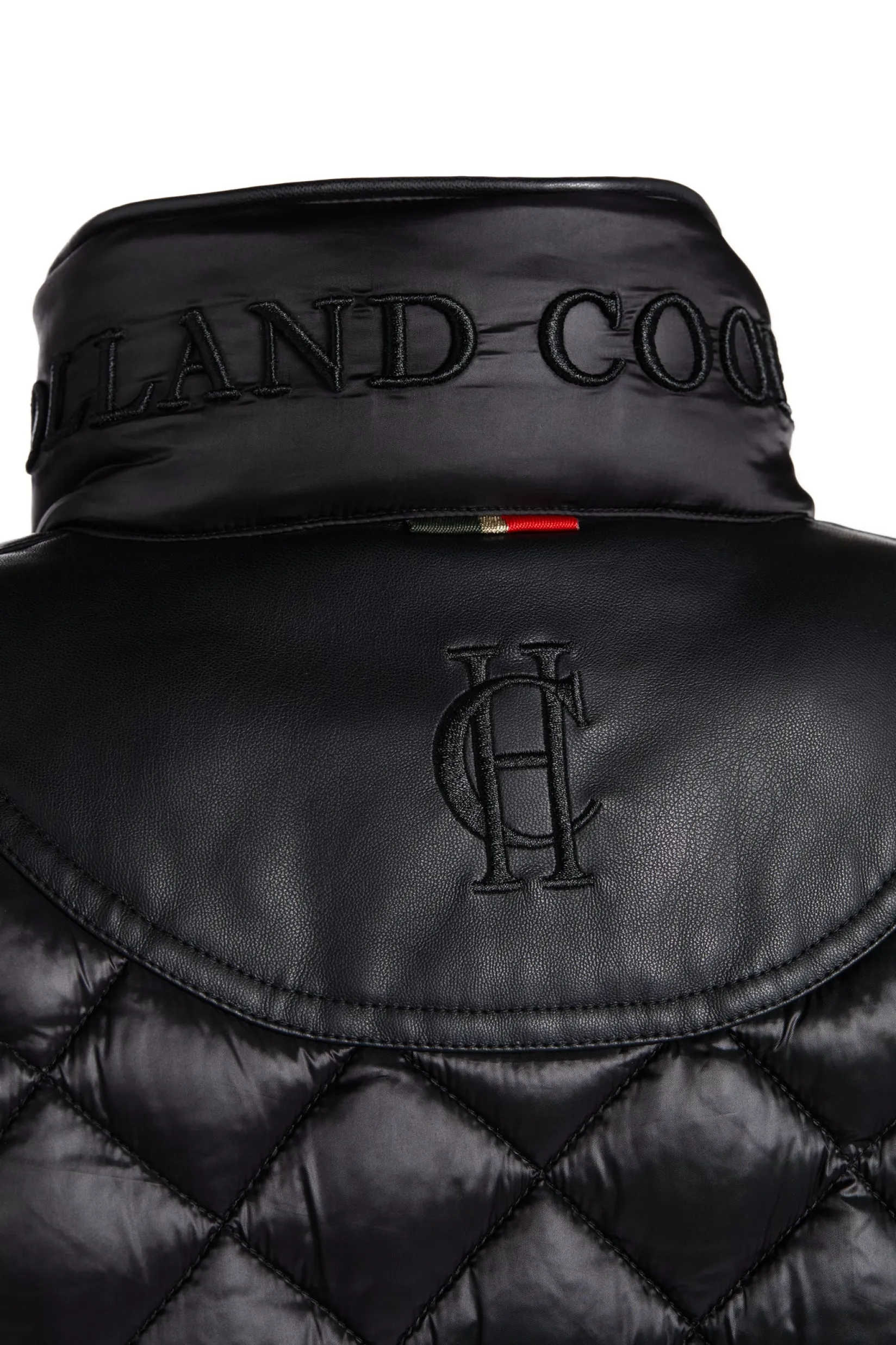 Holland Cooper Jackets-Diamond Quilt Classic Jacket Black
