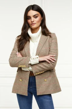 Holland Cooper Blazers|In Stock Tailoring-Double Breasted Blazer Charlton Tweed