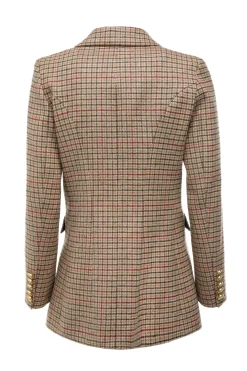 Holland Cooper Blazers|In Stock Tailoring-Double Breasted Blazer Charlton Tweed