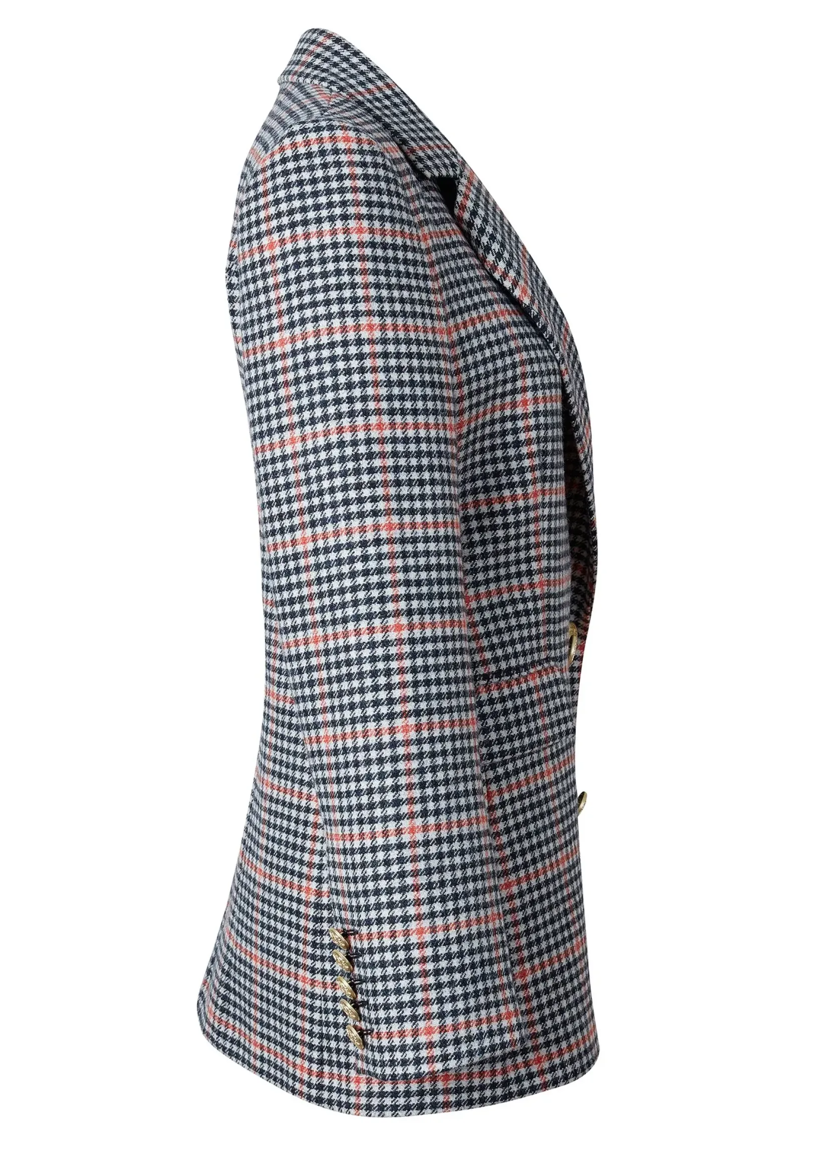 Holland Cooper Blazers|Jackets-Double Breasted Blazer Oyster Catcher