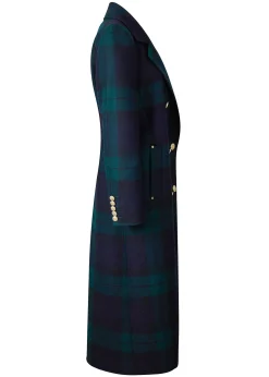 Holland Cooper Coats|In Stock Tailoring-Double Breasted Coat Blackwatch