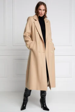 Holland Cooper Coats|Jade's Top Picks-Double Breasted Coat Camel