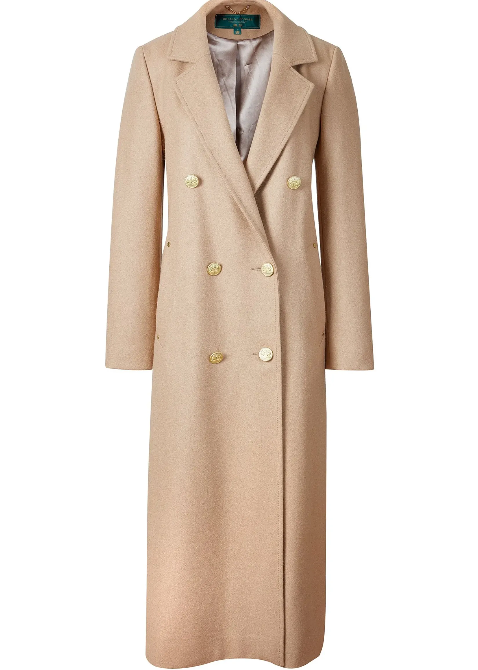 Holland Cooper Coats|Jade's Top Picks-Double Breasted Coat Camel