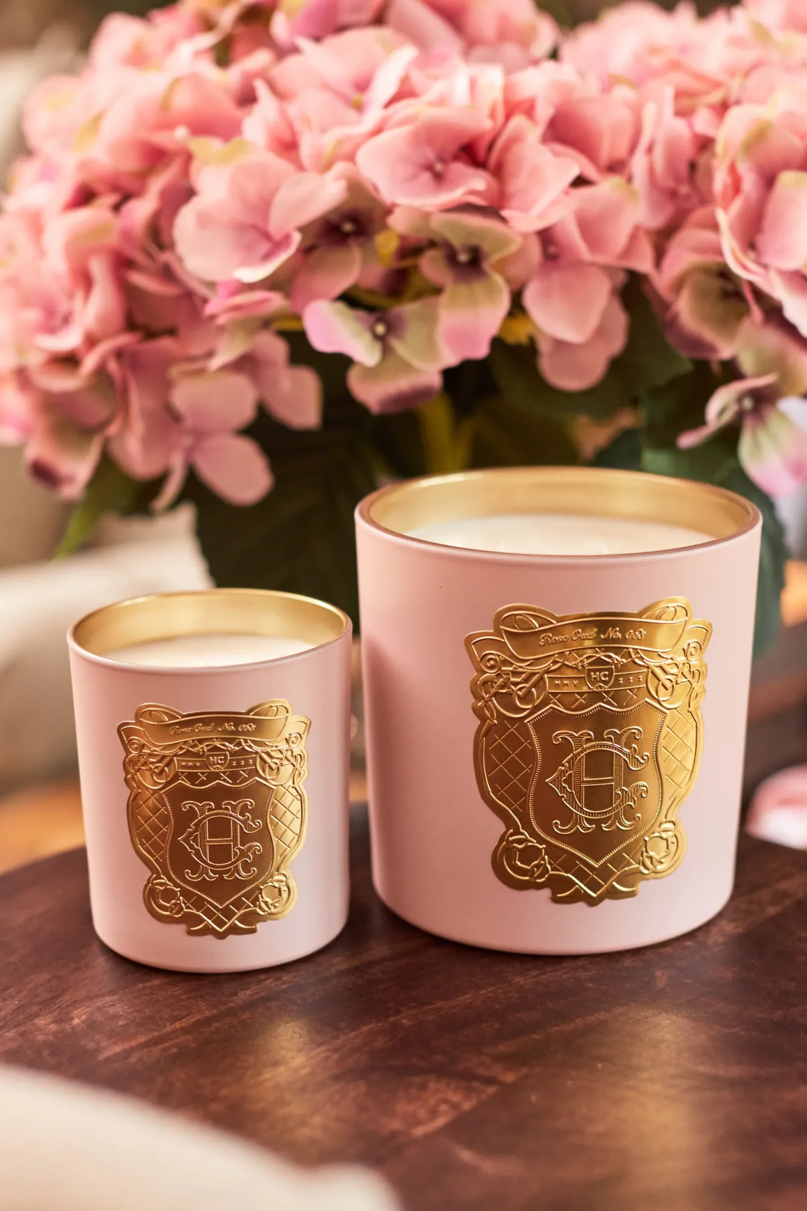 Holland Cooper Candles|The Perfect Gesture-Double Wick Candle Rose Oud