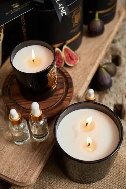Holland Cooper The Perfect Gesture|Gifts For Her-Double Wick Candle Figue Noir