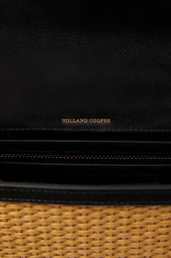 Holland Cooper Clutch Bags-Dowdeswell Bag Black Natural