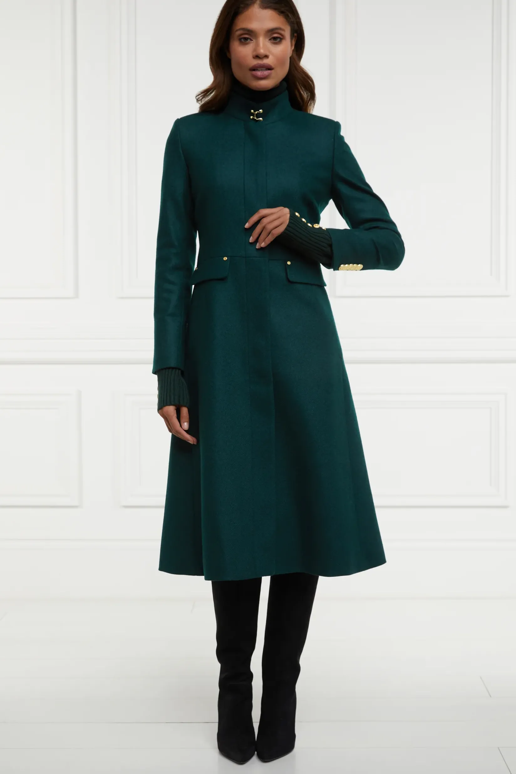 Holland Cooper Coats|In Stock Tailoring-Dowdeswell Coat Emerald