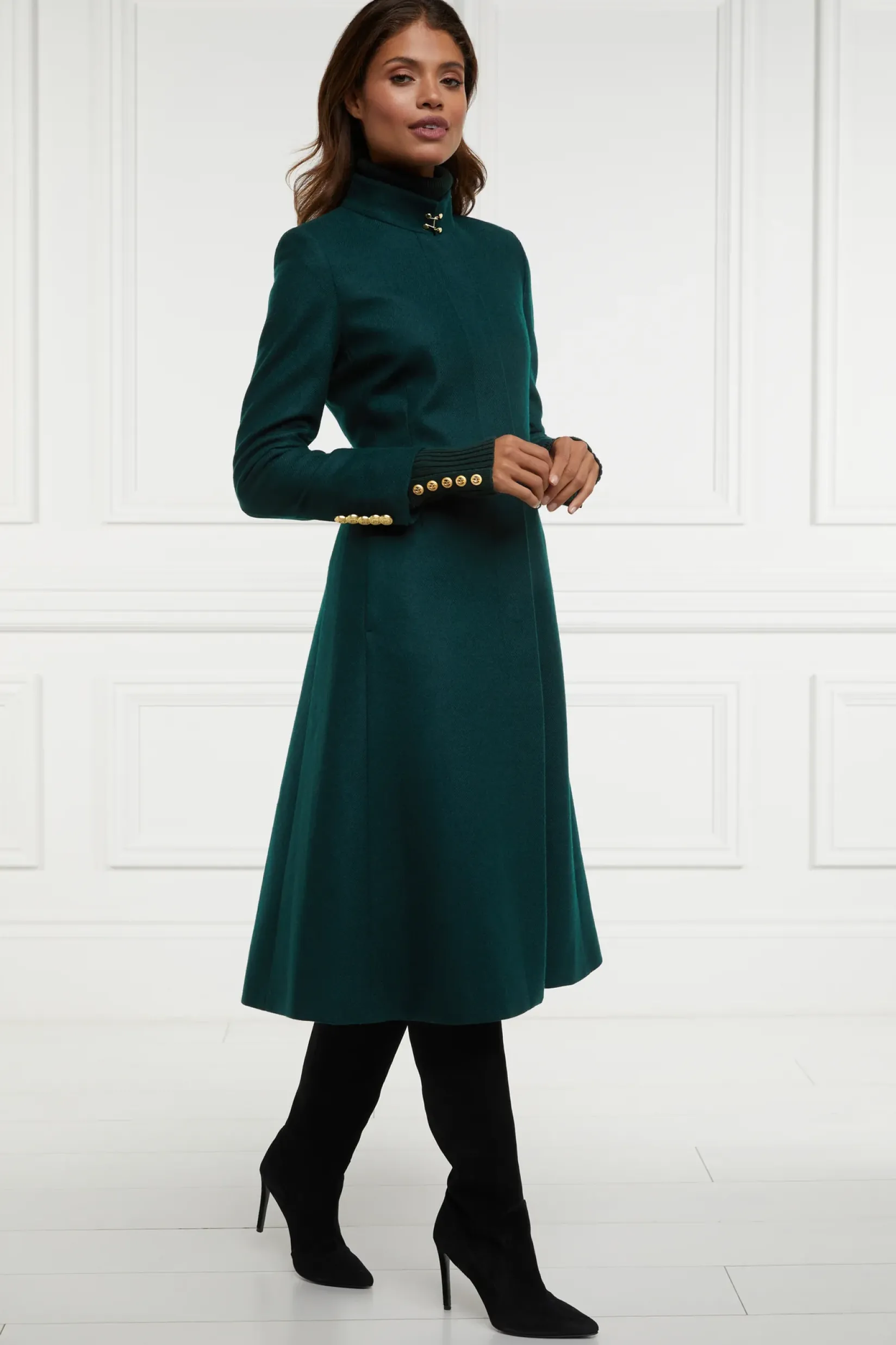 Holland Cooper Coats|In Stock Tailoring-Dowdeswell Coat Emerald