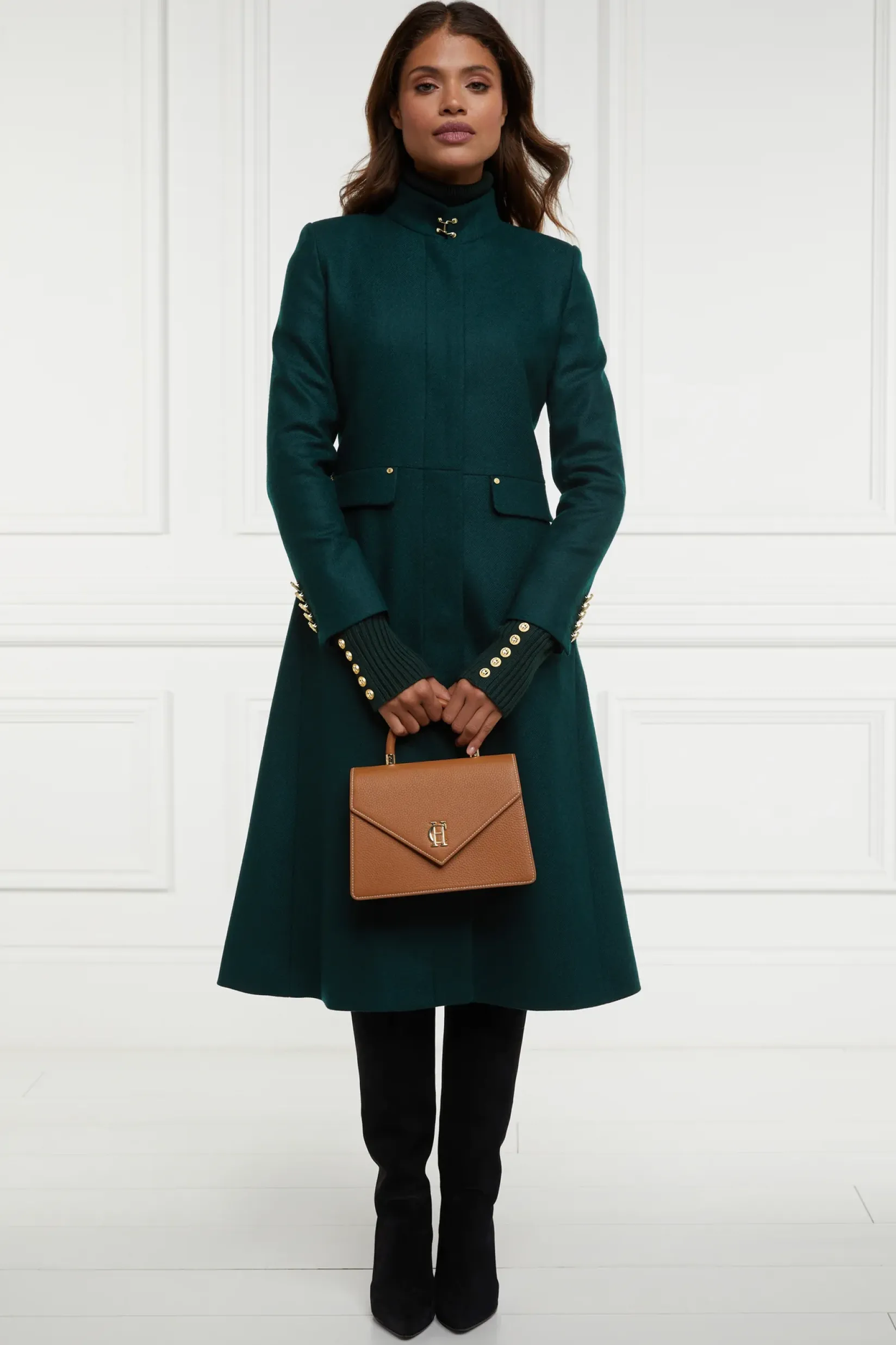 Holland Cooper Coats|In Stock Tailoring-Dowdeswell Coat Emerald