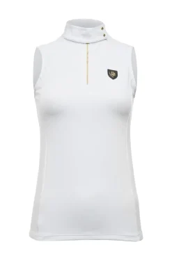 Holland Cooper Base Layers|Shop By Product-Elite Sleeveless Base Layer White