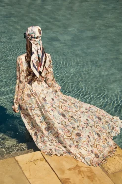Holland Cooper Dresses-Ellisa Maxi Dress Seychelles
