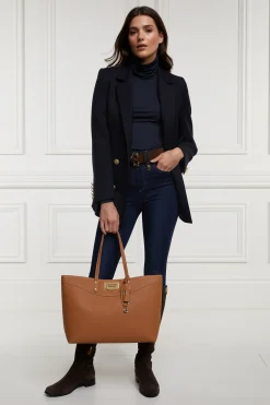 Holland Cooper Tops|Wardrobe Staples-Essential Roll Neck Ink Navy