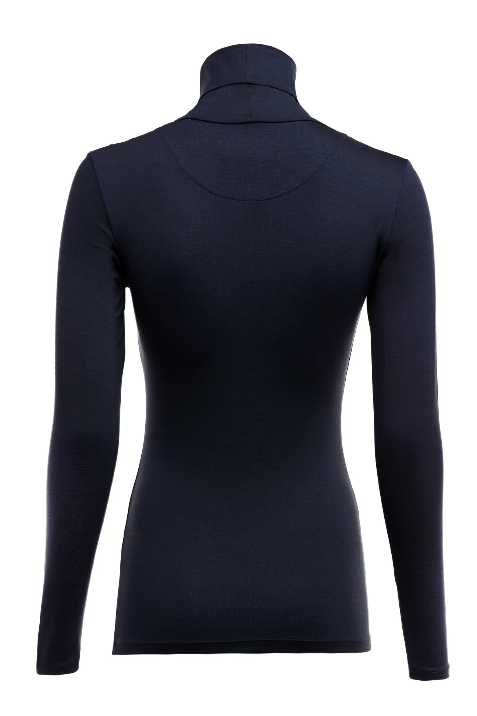 Holland Cooper Tops|Wardrobe Staples-Essential Roll Neck Ink Navy