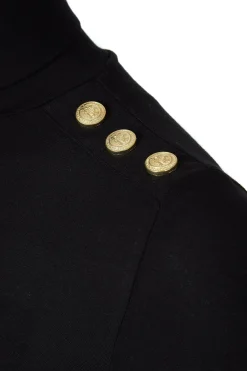 Holland Cooper Tops|Wardrobe Staples-Essential Roll Neck Black