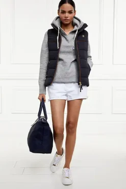 Holland Cooper Hoodies|Casualwear-Events Hoodie Grey Marl