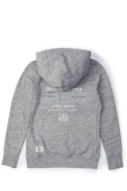 Holland Cooper Hoodies|Casualwear-Events Hoodie Grey Marl