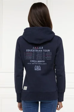 Holland Cooper Hoodies|Casualwear-Events Hoodie Ink Navy