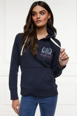 Holland Cooper Hoodies|Casualwear-Events Hoodie Ink Navy