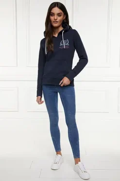 Holland Cooper Hoodies|Casualwear-Events Hoodie Ink Navy