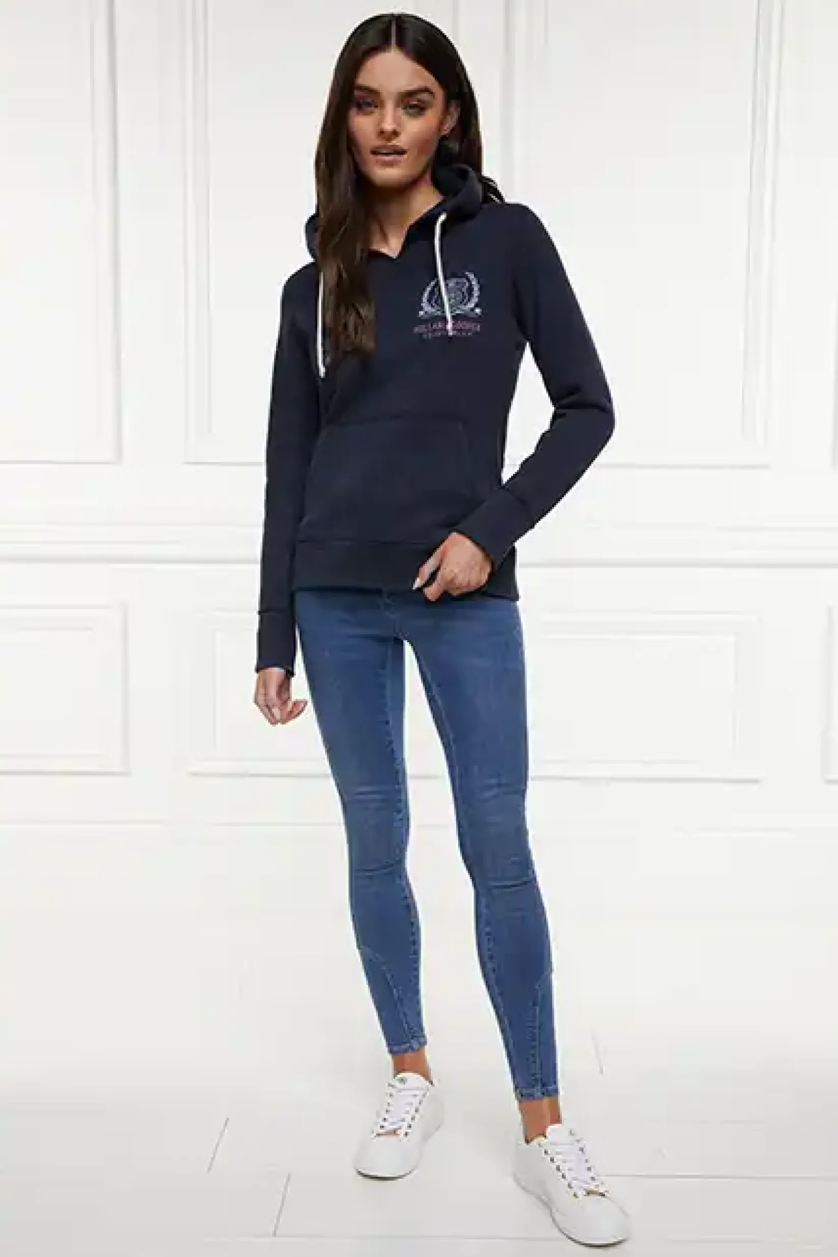 Holland Cooper Hoodies|Casualwear-Events Hoodie Ink Navy