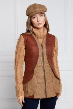Holland Cooper Gilets|In Stock Tailoring-Field Vest Tawny