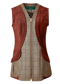 Holland Cooper Gilets|Country Collection-Field Vest Bourbon Tweed