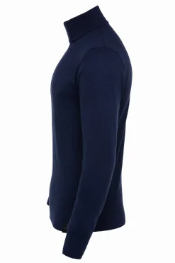 Holland Cooper Shop By Product|The City Break Edit-Fine Roll Neck Knit Navy