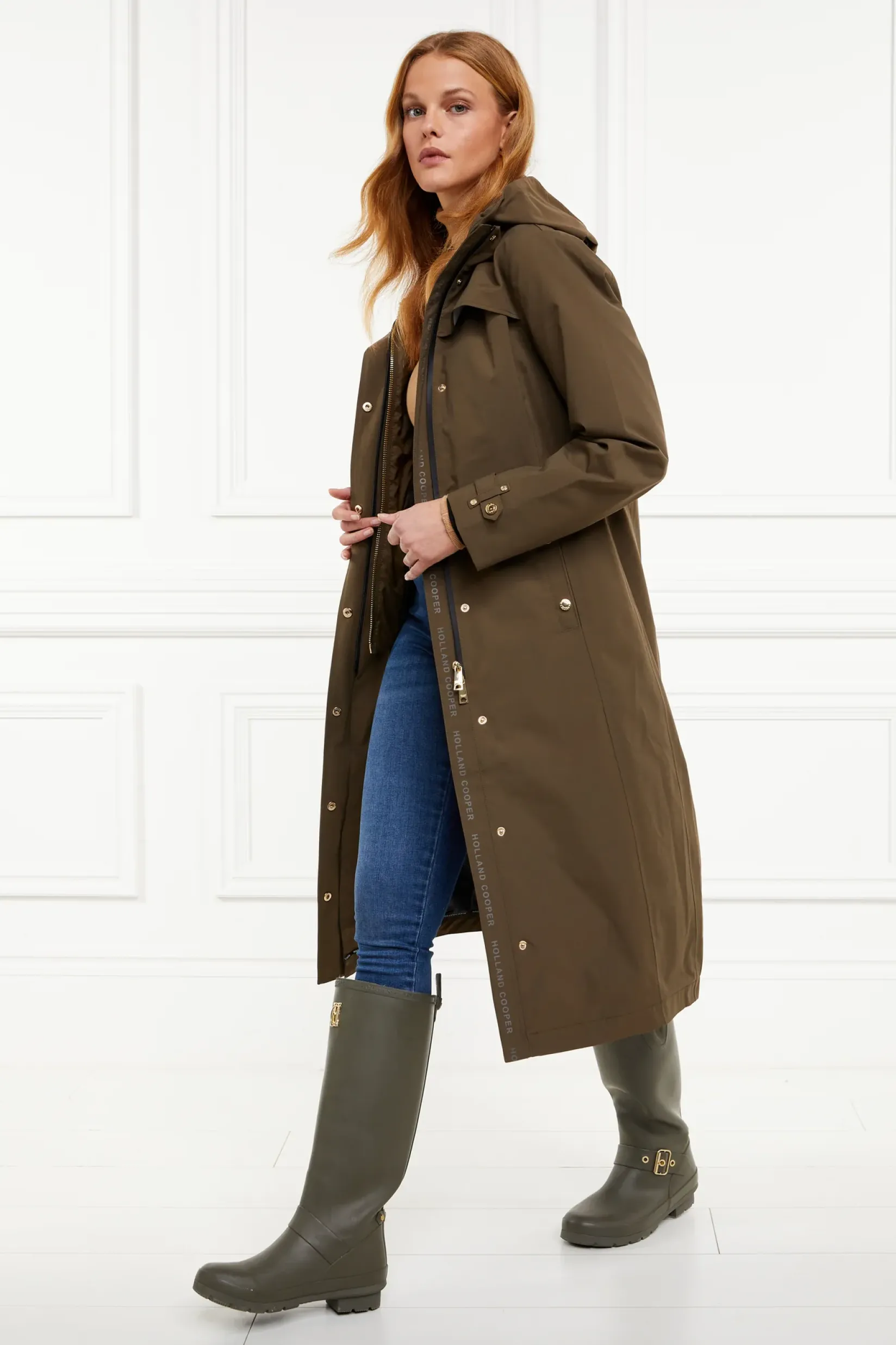 Holland Cooper Coats|The Wet Weather Edit-Folgate Rain Coat