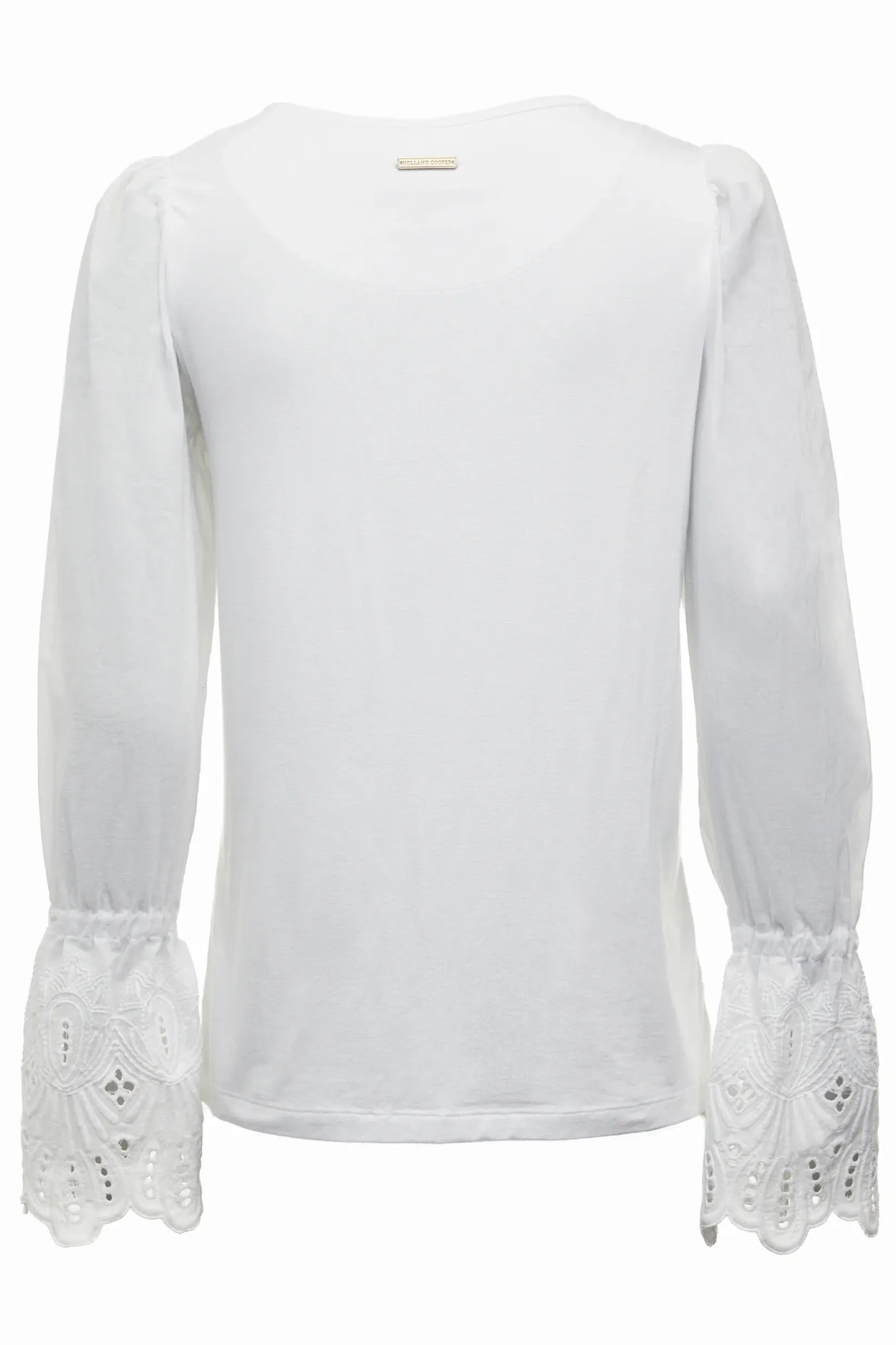 Holland Cooper Gifts For Her|Shirts & Blouses-Francesca Jersey Blouse White